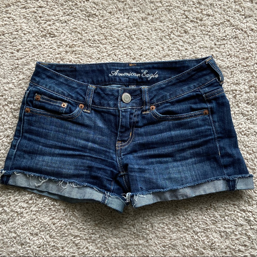American Eagle Jean Short Size 0